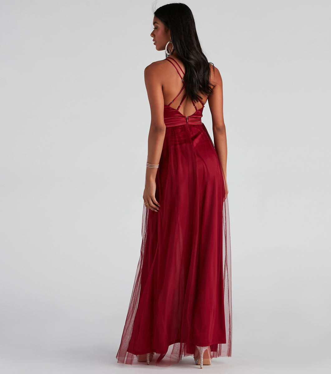 windsor red dress